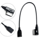 Music Interface AMI MMI AUX to USB Adapter Cable for Car Audio Fit for AUDI K8M9