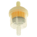 Universal Gas Filter Inline Fuel Filter Replacement for 6mm 1/4'' Fuel Line