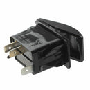 12V Car Boat Rocker LED Light Illuminated SPST ON-OFF Switch Waterproof Mar
