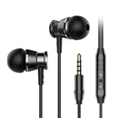 M305 Bass Metal Earphone In-ear Headset HiFi Stereo Earbuds with Microphone
