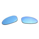2Pcs Car Left and Right Wing Door Mirror Glass Lens Heating Anti-Glare for