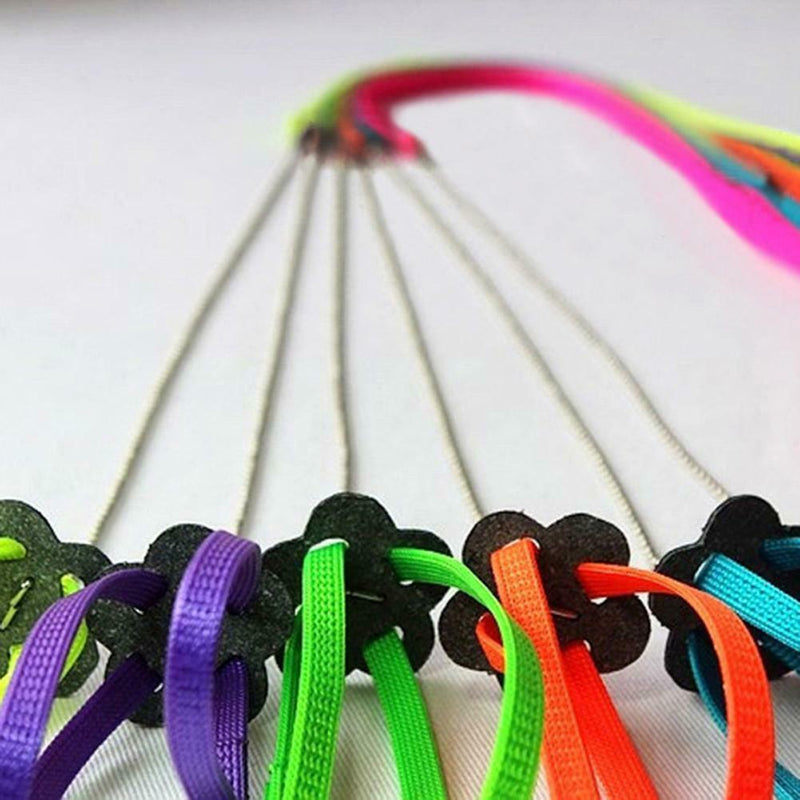 Bird Parrot Adjustable Harness & Leash Anti-bite Multicolor Light Soft