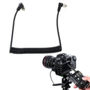 Male to Male Flash PC Sync Cable Cord with Screw Lock For Trigger Flash Camera