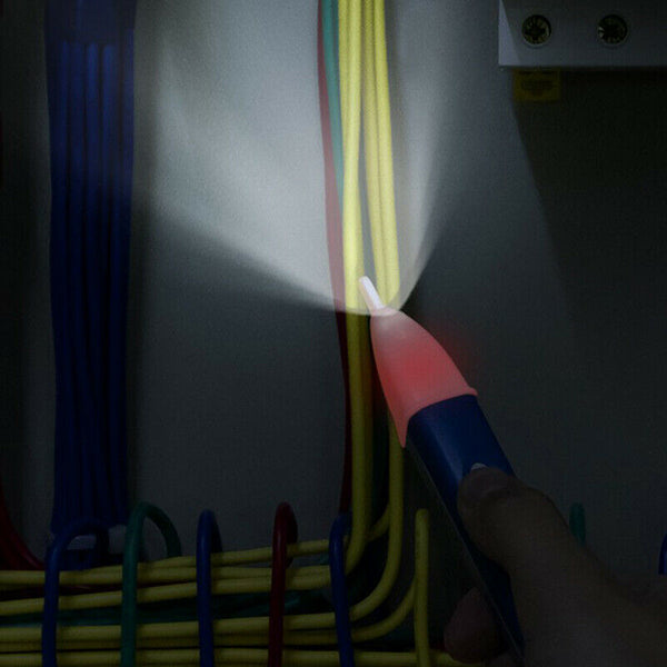 Electric Non-Contact Voltage Tester Pen AC Volt Alert Detector Sensor 90-1000 Ew