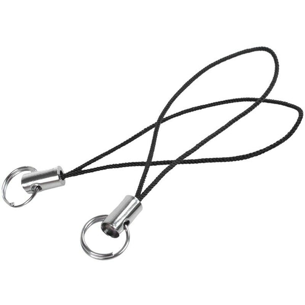 Lot of 100 Pieces Portable Lanyard in Nylon for Telephone Tether Cord of Ph L4X1