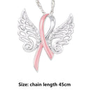 Two-tone of the Angel Heart Knot Necklace Pendant for Women Girls Elegant