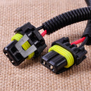 2x HB4 9006 Extension Wiring Harness Socket Plug Wire Adapter Headlight Foglight