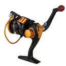 Mini Spinning Reel Winter Ice Fishing Reel 12BB 5.2:1 Left Hand Metal Spool C4V5