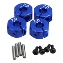 Blue RC Metal 7.0 Wheel Hex 12mm Drive With Pin Screw For HSP HPI Tamiya RC V2Y4