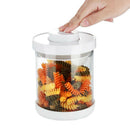 Glass Sealed Jar Kitchen Storage Bottles with Cover Vacuum Caps Sugar Candy