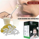 50g Nose Ear Hair Removal Wax Kit Sticks Easy Mens + 8pcs Funny Beard stickers