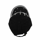 Children Outdoor Sports Bling Baseball Hiking Cap black Crown