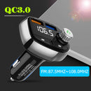 Car Kit Bluetooth Charger Hands-Free Calling MP3 Player FM Transmitter Adapter