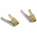 2x 6mm Air Valve Connector PR Auto Truck Tire Valve Inflator Brass Tool A5S5