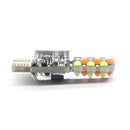 2PCS T10 COB RGB LED 6SMD Car Wedge Side Multicolor Light Bulbs w/Remote Cont JR