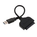 USB 3.0 to 2.5'' SATA Adapter Cable HDD SSD Hard Drive Conenctor Cord for PC