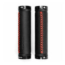 1Pair Bicycle Grips Bike Grips Fiber Leather Anti-slip Hand Grips