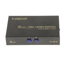 2Ports VGA SVGA Monitor Sharing Switch Box 2 In 1 Out For LCD PC TV Monitor