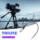 3.5mm TRS Male to XLR Male Cable for Wireless Microphone Receiver Camcorder
