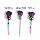 6Pcs Rose Flower Shaped Makeup Brushes Set Women Powder Foundation Brushes