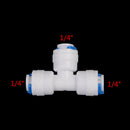 5pcs/lot 1/4" tube OD Hose Type T Qucik Connector RO Water Connector  Z