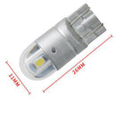 10X Red T10 3030 W5W 194 168 2-SMD LED Reading License Plate Light Side DSL A3C