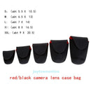 5pcs Neoprene DSLR Camera Lens Soft Protector Pouch Bag Case Set S M L XL XXL
