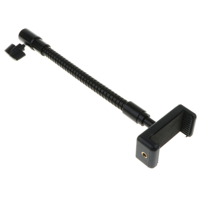 Mobile Phone Bracket Clip Head Metal Hose Flash Frame Pan-tilt Connection With E