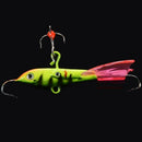 4X(10G Balancers Winter Ice Fishing Lure 6.3Cm Ice Metal Jig Hard Sinking MA8E6)