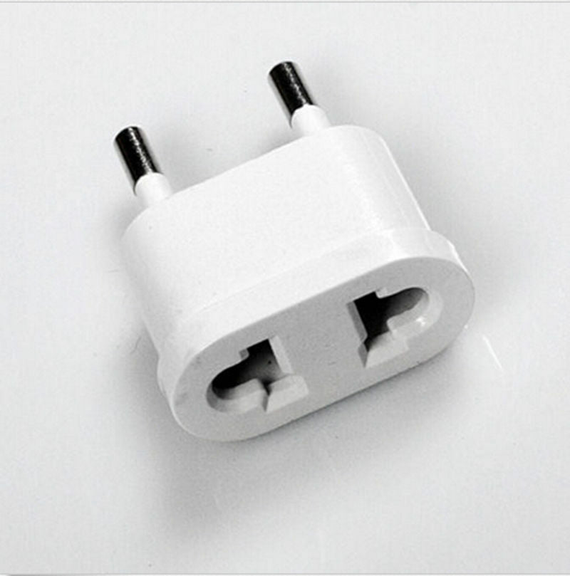 Travel Charger Wall AC Power Plug Adapter Converter US USA to EU Europe ME