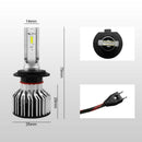 1 pair S6 H7 6000K 60W 7600LM Car LED Headlight Bulbs Fog Light