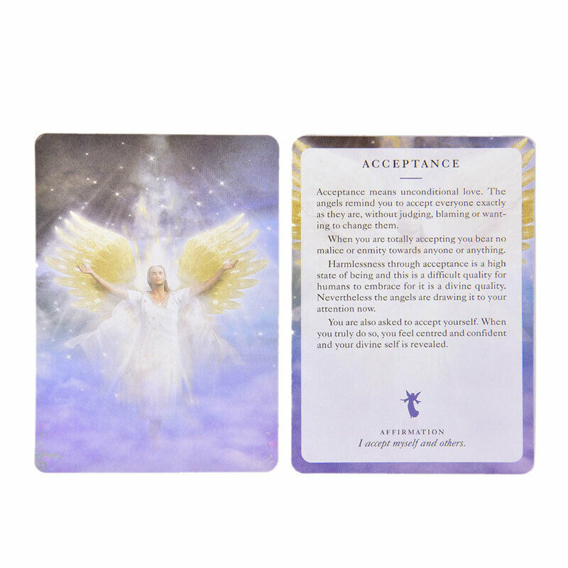Angels of Light Cards Oracle Tarot Cards Divination Destiny Card Board GameJ Hn