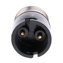 E27 to B22 Bayonet Cap to Edison Screw ES Light Bulb Fitting Converter Supp D1T0