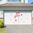 Santa Claus Wall Stickers Merry Christmas Decals Xmas Mural Art (X004) A