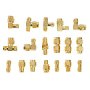 18pcs SMA Kits Male Female Plug Antenna Adapter Converter Connector Set Kit