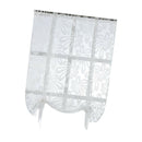 Beauty Floral Tie Up Roman Curtain Shade Small Window Voile Drape Sheer