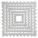 5pcs Square Cutting Dies Stencil Album Embossing Scrapbooking Paper Craft