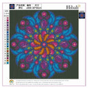 Geometric Flower 5D Full Drill Diamond Painting Cross Stitch Embroidery DIY