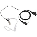 2 Pin PTT MIC Headset Covert Acoustic Tube In-ear Earpiece For Kenwood TYT
