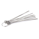 Luthier Tool Saw Rods Slot Filing Set Guitar Nut Slotting File Kit