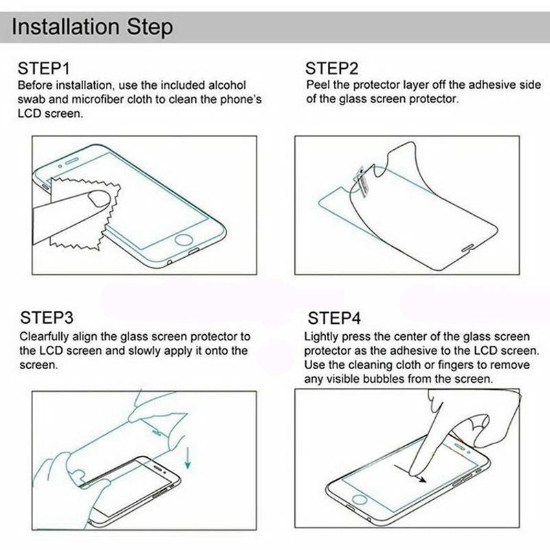 1pc Anti-Shatter Full Cover Tempered Film Screen Protector For Blackberry Keyone