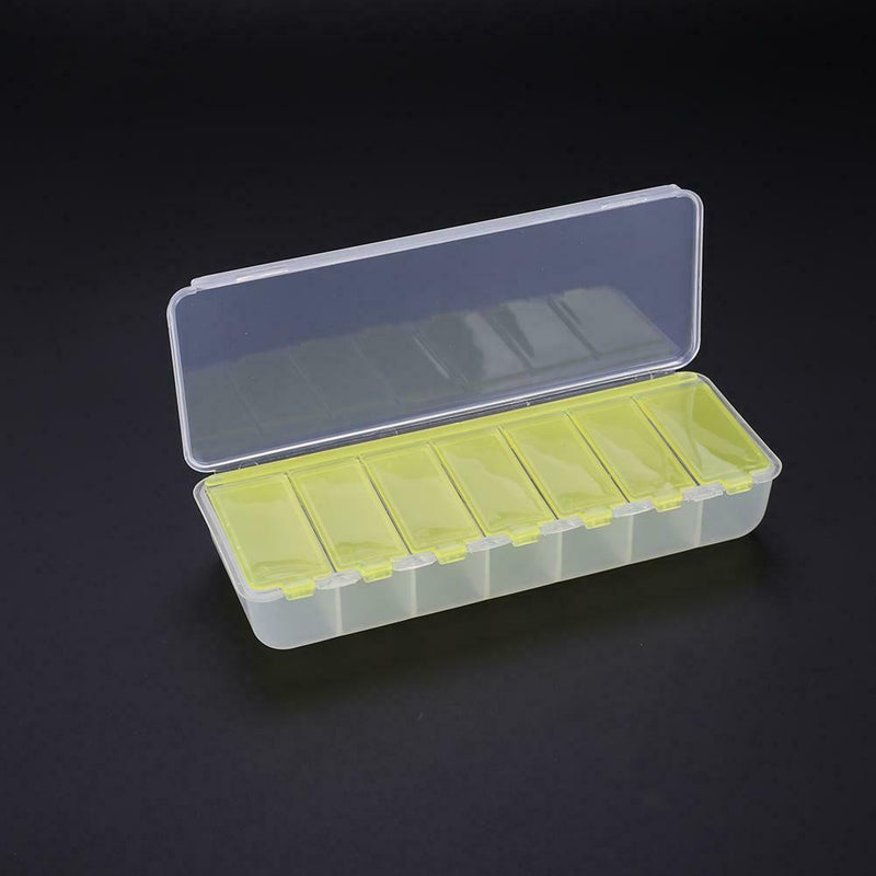 7 Days Weekly Pill Case Medicine Dispenser Organizer Pill Box Splitters