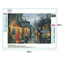 5D DIY Full Drill Diamond Painting Landscape Cross Stitch Embroidery Mosaic