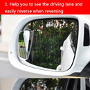 Universal 4x Car Rear View Side Door long Strip Blind Spot Wide Angle Mirror