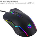 G4 USB Wired RGB Backlight Marquee Macro Definition Mouse For Computer GamesJCA_