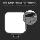 Mini Portable Dimmable 49 LED 800LM Video Light Panel On Camera Fill Light Lamp