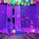 6x Blacklight UV Reactive Tape Fluorescent Cloth Glow in Dark Neon Gaffer Tape