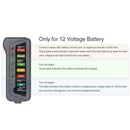 Car Digital Battery Load Tester Alternator Vehicle Battery Analyzer With 2 Clips