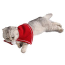 Pet Dog Cat Red Christmas Cloak Cape Xmas Halloween Holiday Costume Dress_S