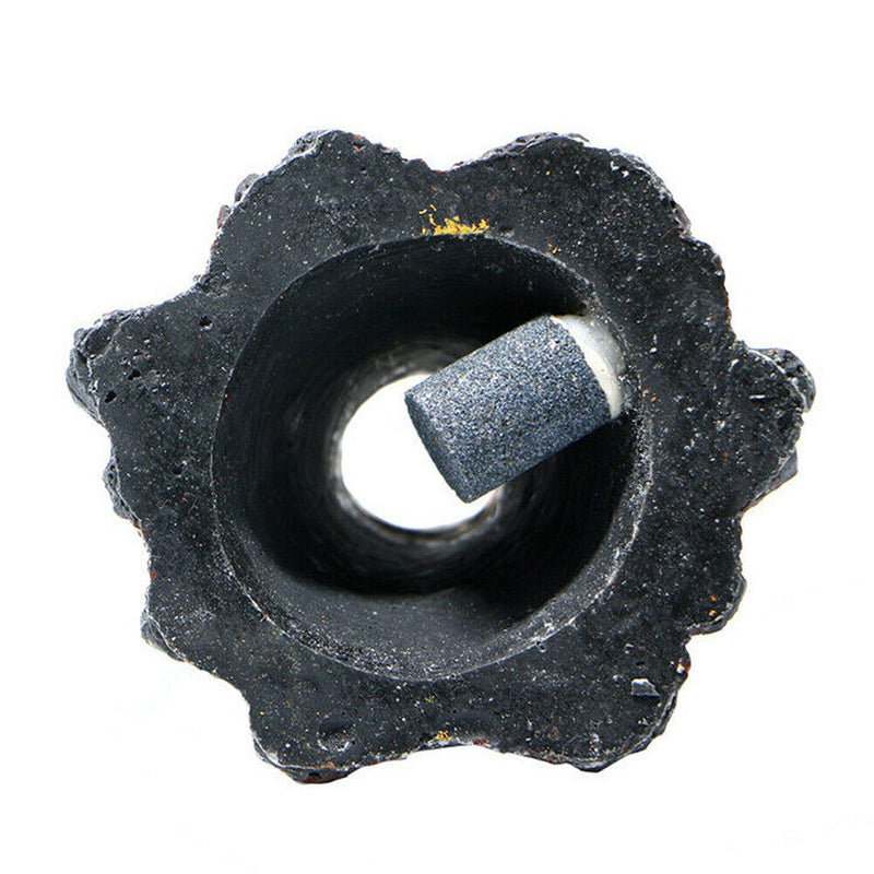 Aquarium Volcano Shape & Air Bubble Stone Oxygen Pump Fish Tank Ornament